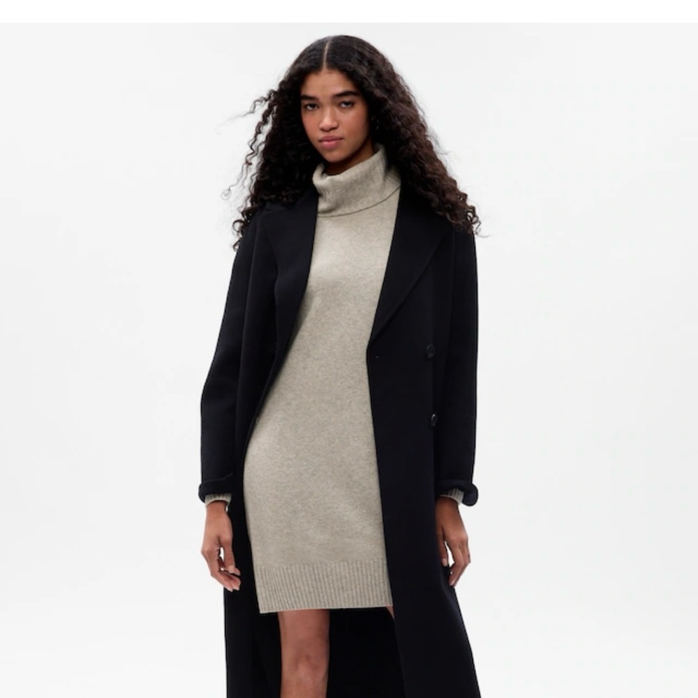 Gap CashSoft Oversized Mini Sweater Dress